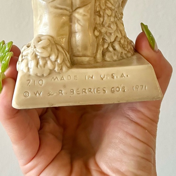 70s Vintage 💘 W & R Berries Co. “Loving You” Statuette - Picture 4 of 4